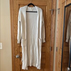 Jessica Simpson Cream Long Cardigan